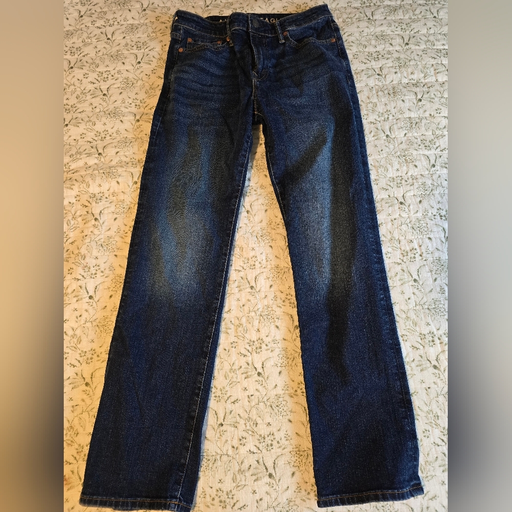 American Eagle Outfitters Dark Blue Bootcut Jeans